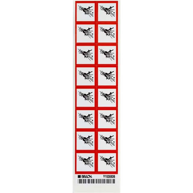 118816 GHS EXPLOSIVE B7569 16/CARD 1"