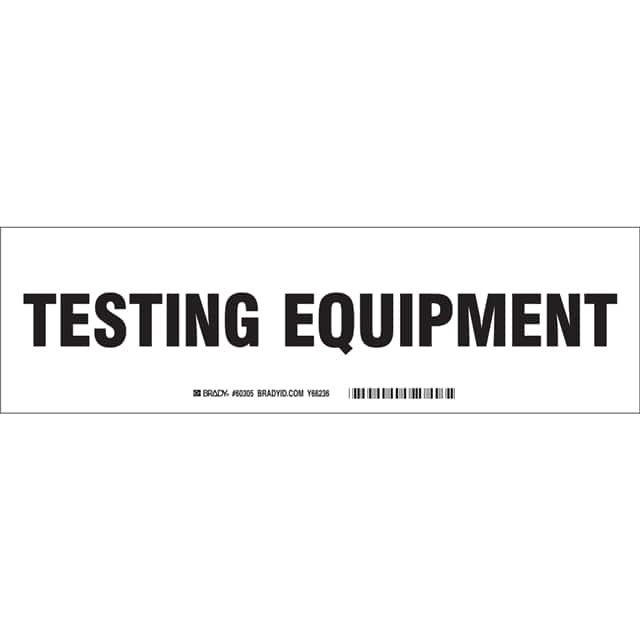 60305 B302 3.5X12 BLK/WHT (CABINET LAB