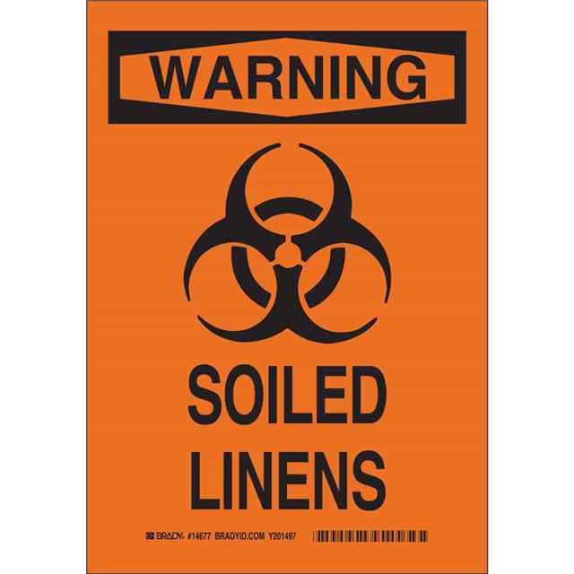 14681 B946 SAFETY SIGNS BLK/ORG