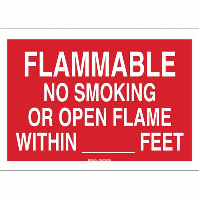 88413 B302-7X10-RW-T-FLAMMABLE NO SMOK