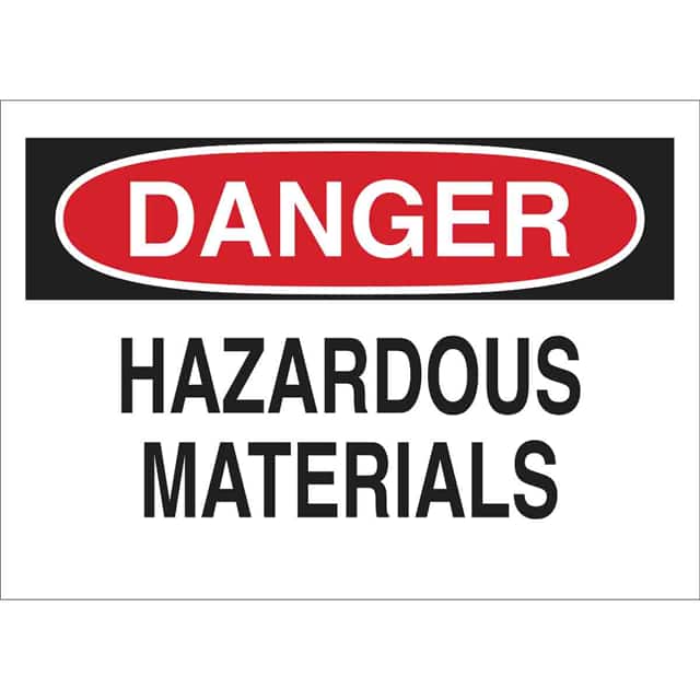 85498 B302-10X14-WK-O-DAN-HAZARDOUS MA