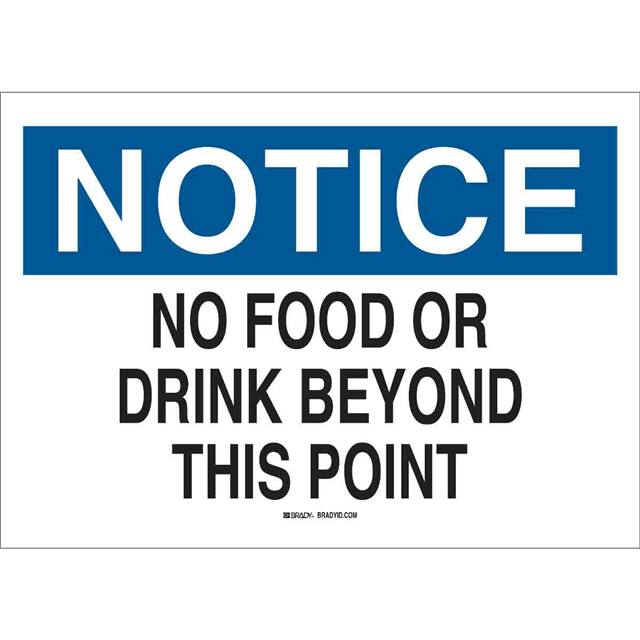 85645 B302-10X14-WK-O-NOT-NO FOOD OR D
