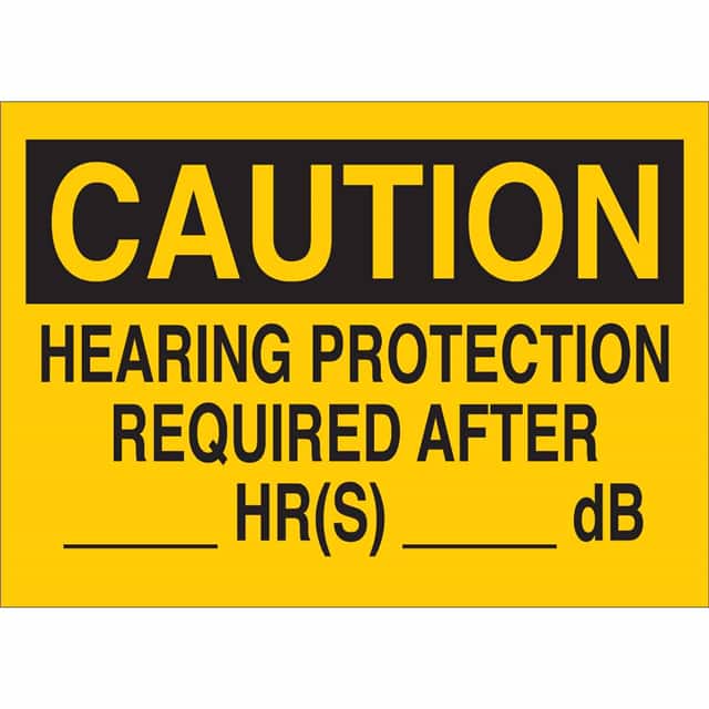 84788 B302-7X10-YK-O-CAU-HEARING PROTE