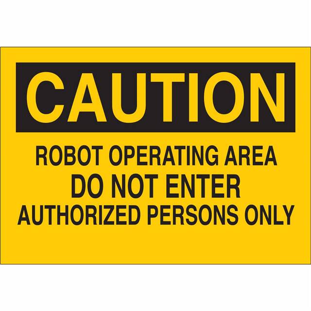 84027 MACHINE & OPERATIONAL SIGN