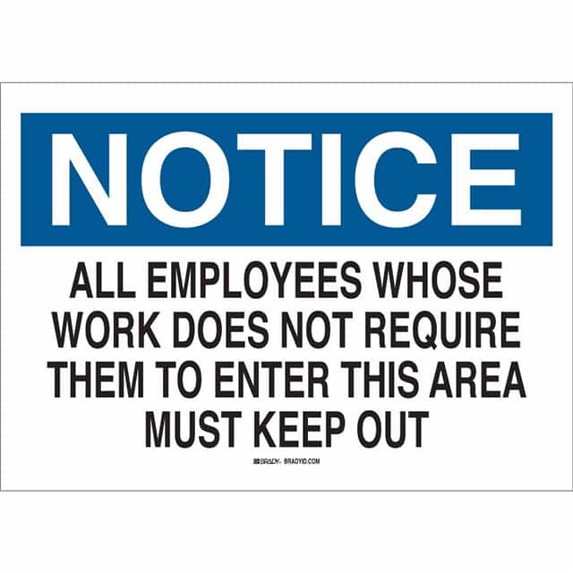 84120 B302-10X14-WK-O-NOT-ALL EMPLOYEE