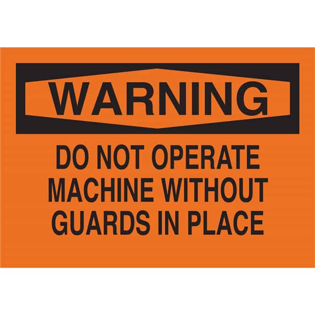 88246 MACHINE & OPERATIONAL SIGN