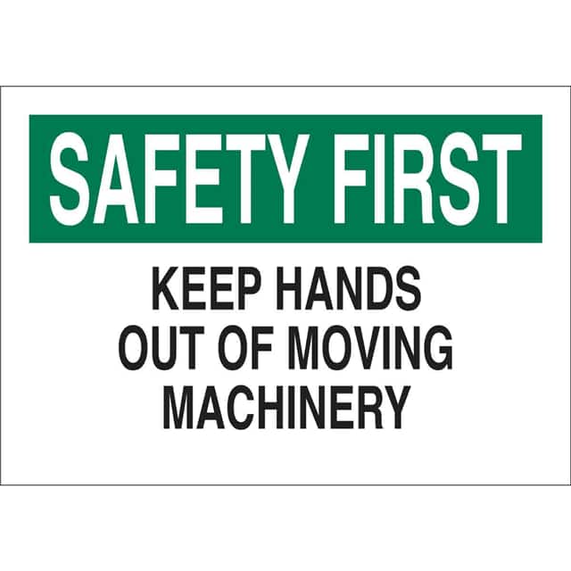 88238 MACHINE & OPERATIONAL SIGN