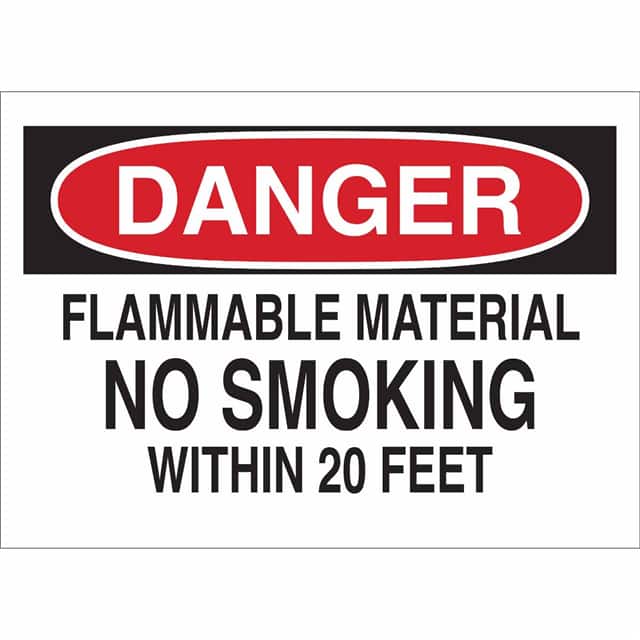 88360 B302-10X14-WK-O-DAN-FLAMMABLE MA