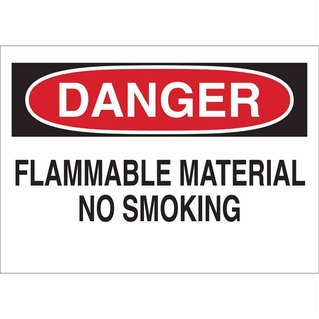 85186 B302-10X14-WK-O-DAN-FLAMMABLE MA