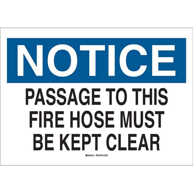 85212 MAINTENANCE SIGN