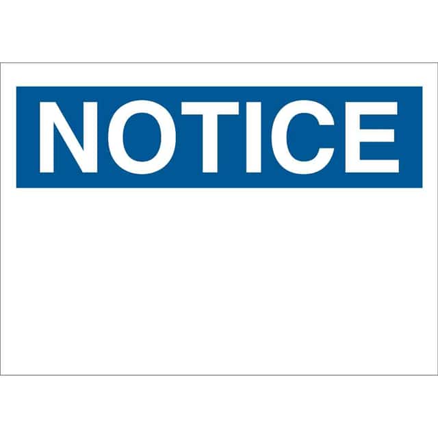 88933 ENGLISH SIGN PANELS W/PRE-PRINTE
