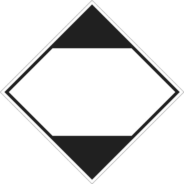 143441 B7569 4X4 BLK/WHT 500/RL BLANK D