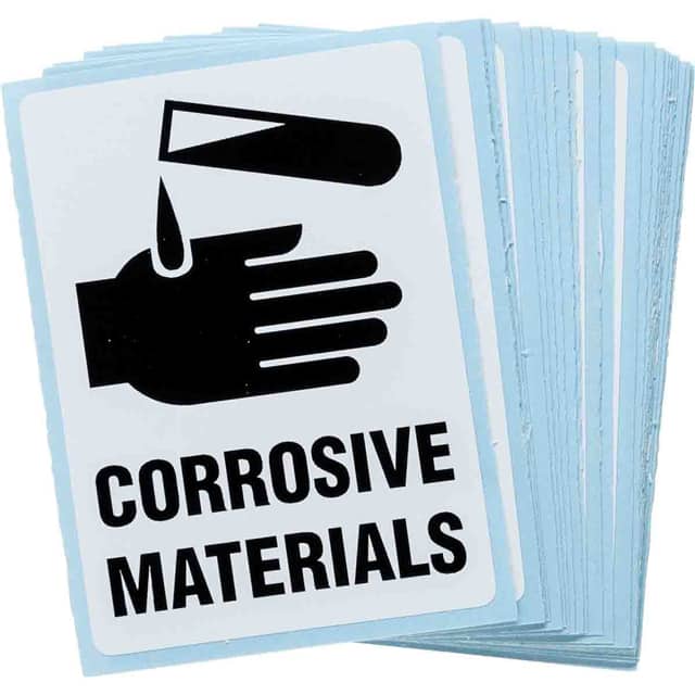 LH612E PRINZING LABELS HAZARD ID CORROS
