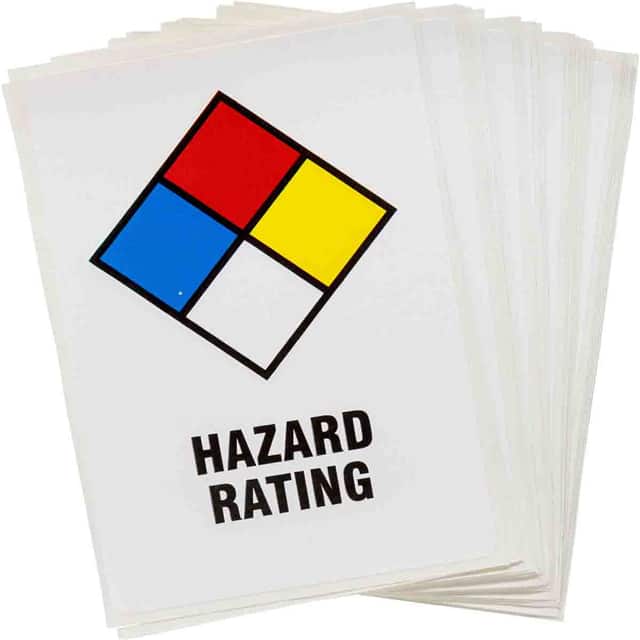 LH615E B946,4"H X 2.87"W, HAZARD ID,NFP
