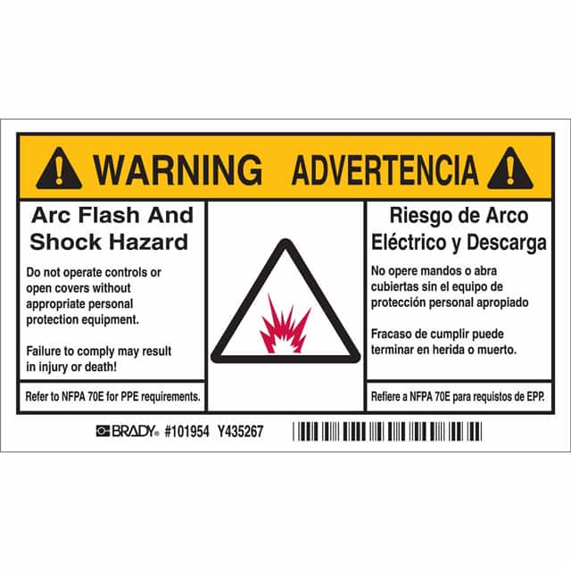 101954 B302 3.5X6 BLK/ORG/WHT 5/PK FLAS