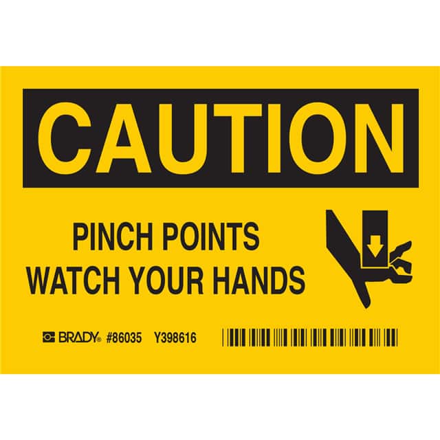 86035 B302-3.5X5-YK-O-5/PK-CAU-PINCH P