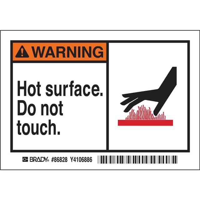 86828 B302-3.5X5-WK-AL-5/PK--HOT SURFA