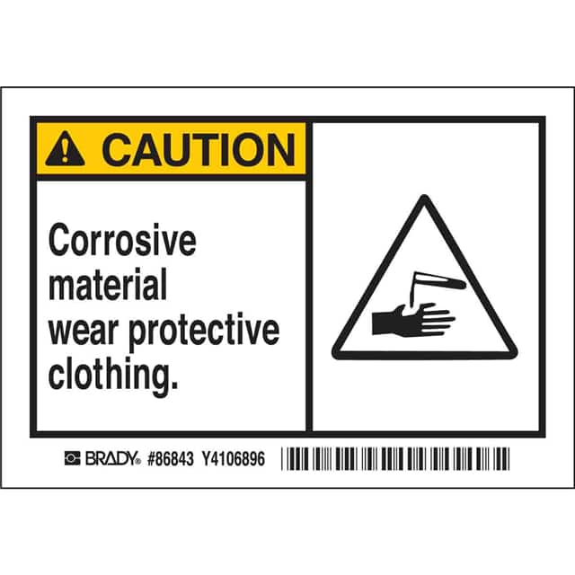 86843 B302-3.5X5-WK-AL-5/PK-CAU-CORROS