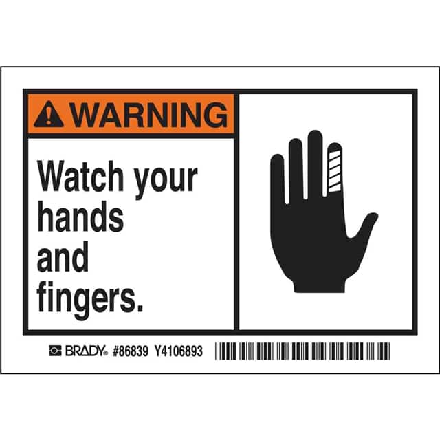 86839 B302-3.5X5-WK-AL-5/PK--WATCH YOU