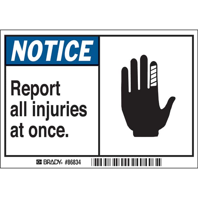 86834 B302-3.5X5-WK-AL-5/PK-NOT-REPORT