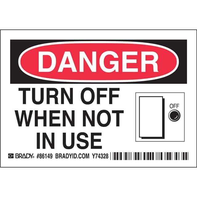 86149 B302-3.5X5-WG-O-5/PK-DNGR.TURN O