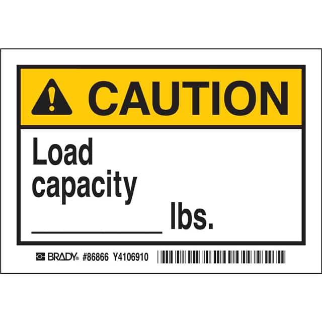 86866 B302-3.5X5-WY-O-5/PK-BLK/YEL/WHT