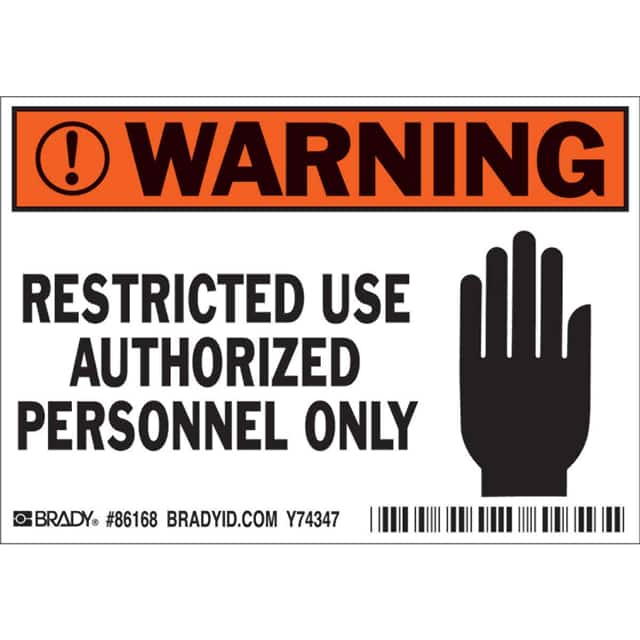 86168 B302-7X10-WO-O-5/PK-WRNG.RESTRIC