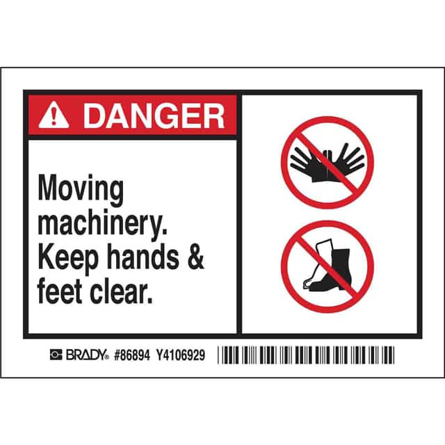 86894 B302-3.5X5-WG-O-5/PK-DAN-MOVING
