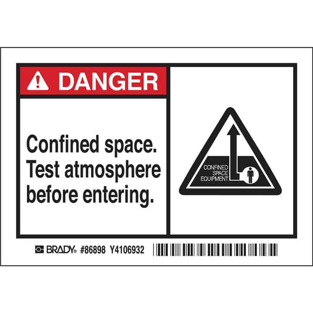 86898 B302-3.5X5-WK-AL-5/PK--CONFINED
