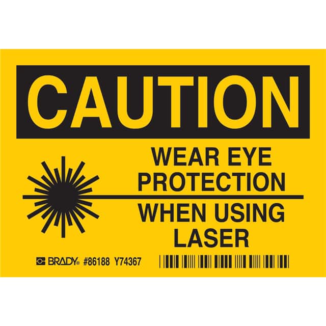 86188 (5/PK)CAUT.WEAR EYE