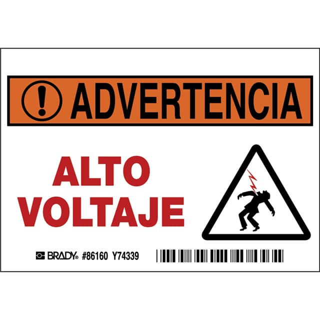 86160 B302-3.5X5-WO-O-5/PK-ADVERTENCIA