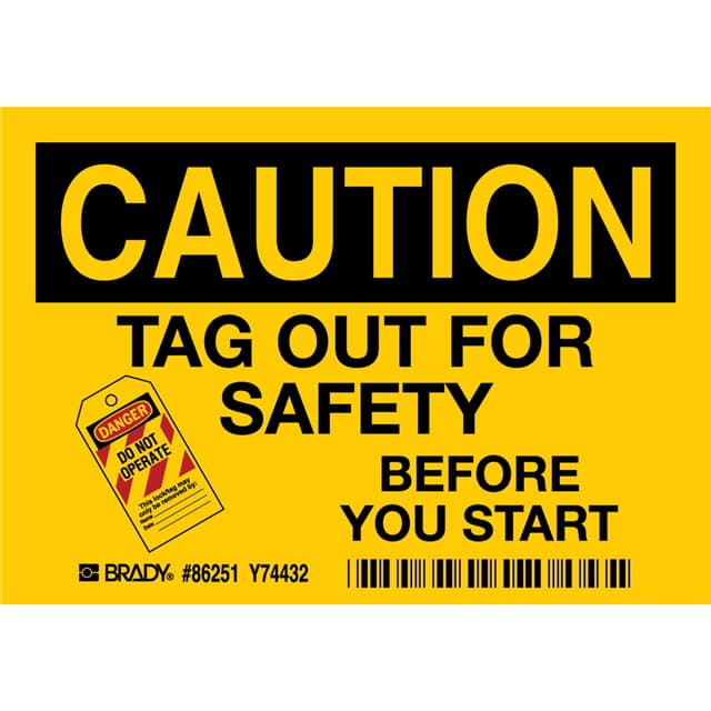 86251 B302-3.5X5-YY-O-5/PK-CAUT.TAG OU