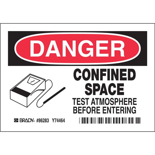 86283 B302-3.5X5-WG-O-5/PK-DNGR CONFIN