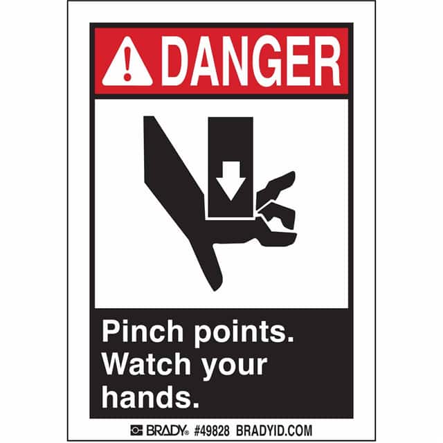 49828 PINCH POINTS 5/PK