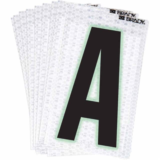 3000-A BRADY 2" SELF ADHESIVE LETTER A