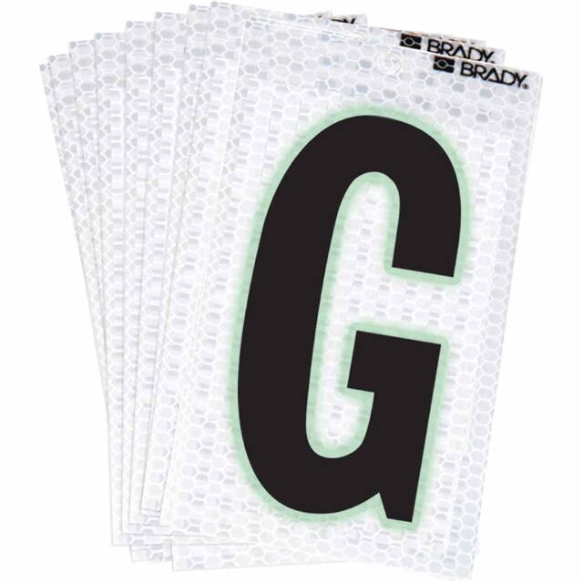 3000-G BRADY 2" SELF ADHESIVE LETTER G