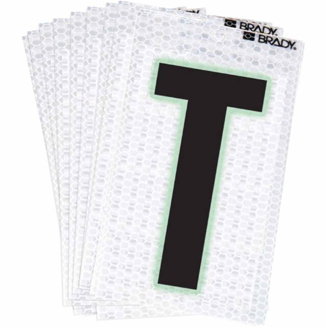 3000-T BRADY 2" SELF ADHESIVE LETTER T