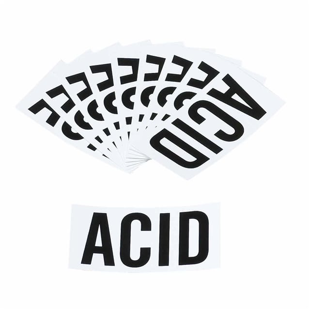 58672 HAZARD SYMBOLS FOR HAZCOM PANEL,