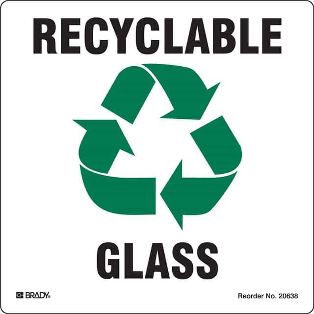 20638FLS B-7569 5X5 5/PK RECYCLABLE GLASS