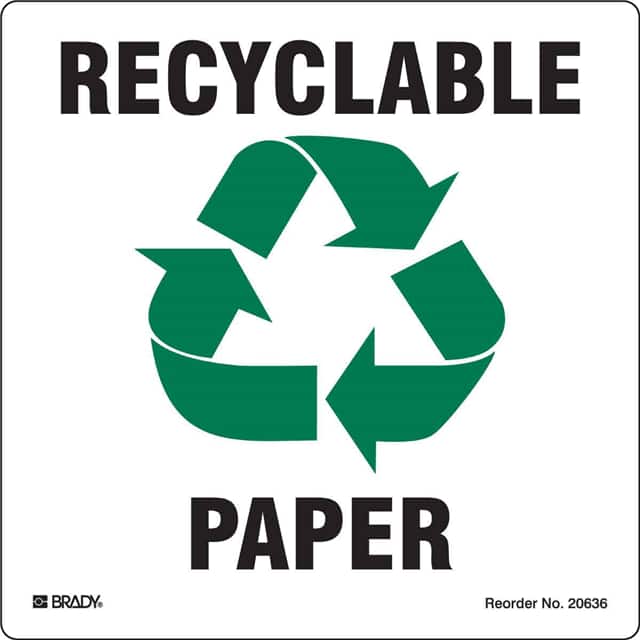 20636FLS B-7569 5X5 5/PK RECYCLABLE PAPER