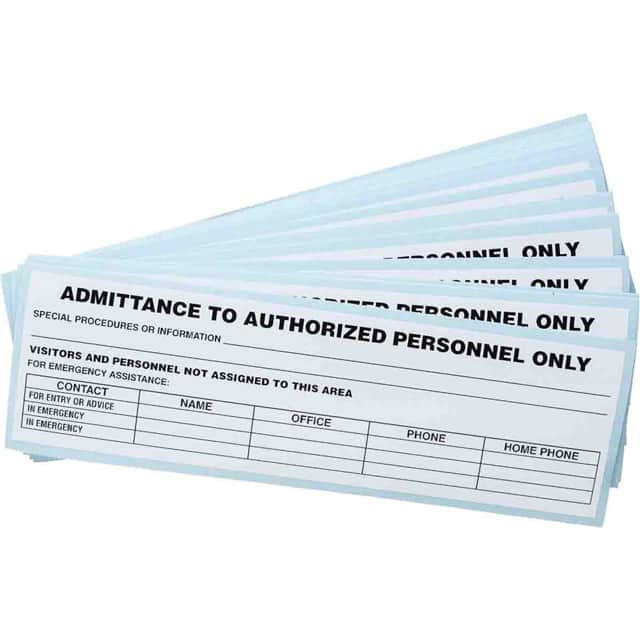 LH632E B946,3.5"HX10"W,ADMITTANCE AUTHO