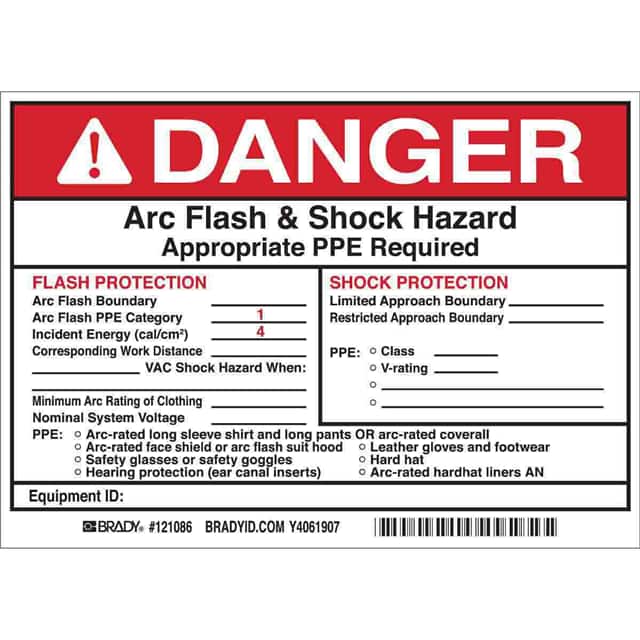 121086 B7569 5X7 BLK/RED/WHT 5/PK ARC F