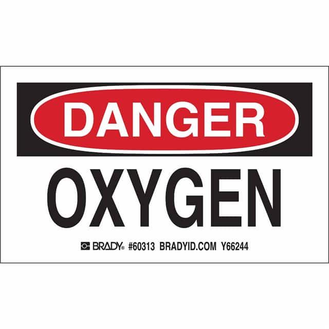 60313 B235,5.0X3.75",BLK&RED/WHT,OXYGE