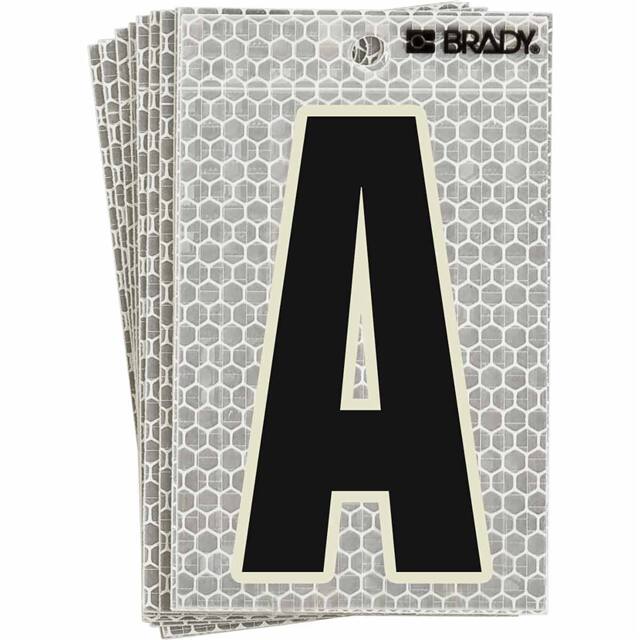 3010-A BRADY 3" SELF ADHESIVE LETTER A