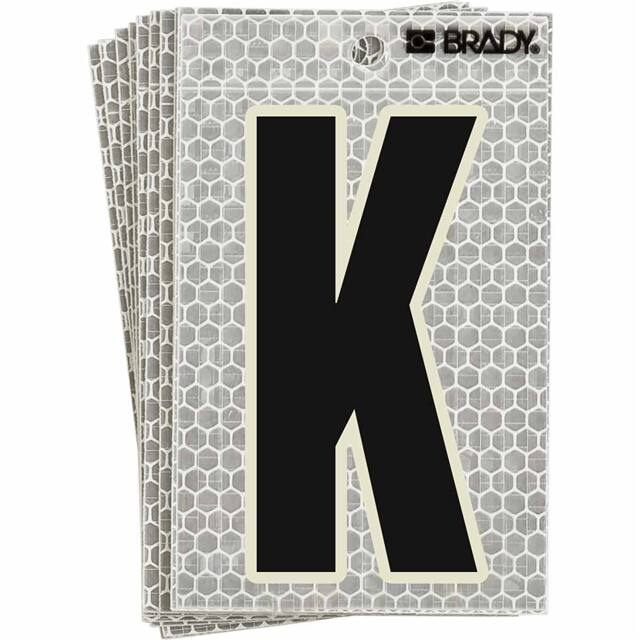 3010-K BRADY 3" SELF ADHESIVE LETTER K