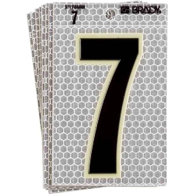 3020-7 BRADY 5" SELF ADHESIVE NUMBER 7