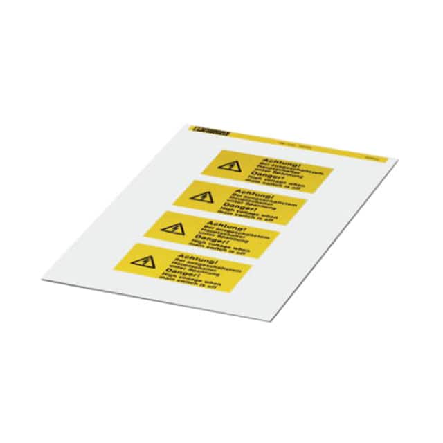 0830463 LABEL ELECTRL WARN 4.13"X2.05"