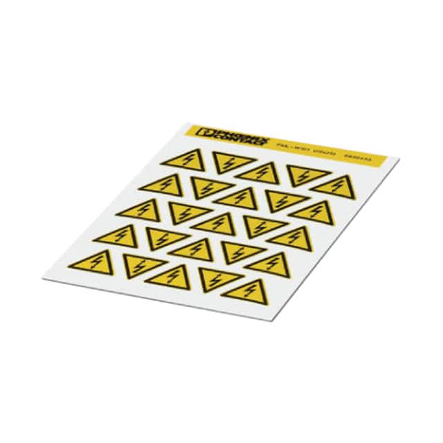 0830433 LABEL ELECTRL WARN 0.98"X0.98"