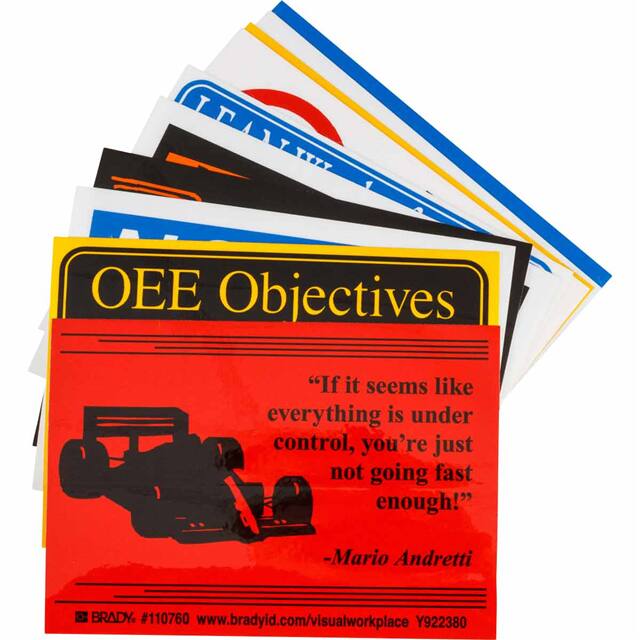 110763 ASSORTED RELIABILITY STICKERS