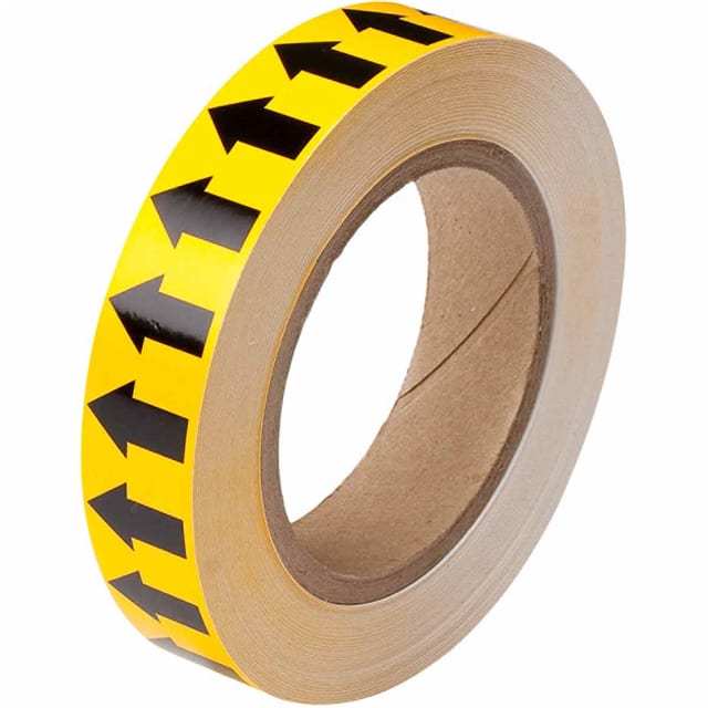 91424 B946 ARO TAPE BLK/YEL 1"X30YD
